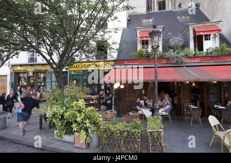 Frankreich, Paris, Le Unterkunft Latein, Stockfoto