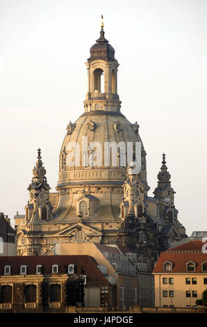Deutschland, Sachsen, Dresden, Altstadt mit der Frauenkirche, Stockfoto