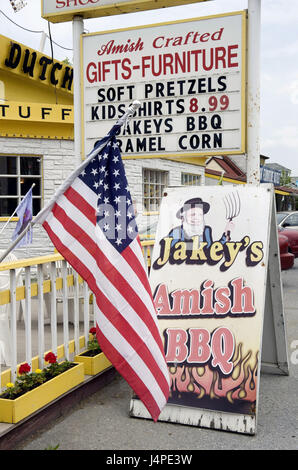 Die USA, den Vereinigten Staaten von Amerika, Pennsylvania, Lancaster Region, Amish Country, Stockfoto