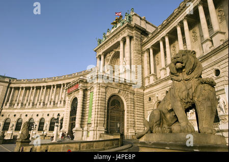 Österreich, Wien, heroischen Platz, neues Schloss, Stockfoto