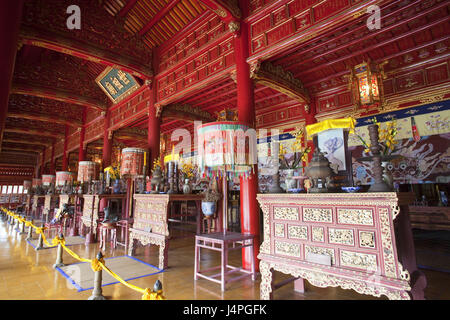 Vietnam, Gee, Festung, Mieu Tempel, Stockfoto