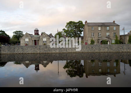 Irland, Leinster, Grafschaft Kilkenny, Kilkenny, Fluss Nore, Stockfoto