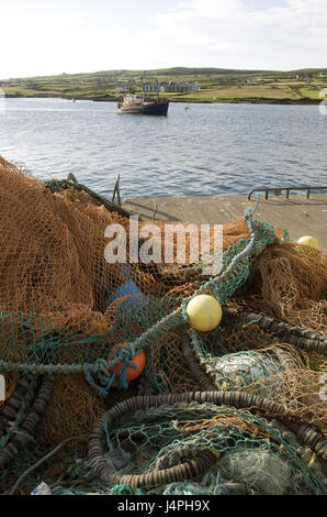 Irland, Munster, County Kerry, Ring of Kerry, Skellig Ring Portmagee, Stockfoto