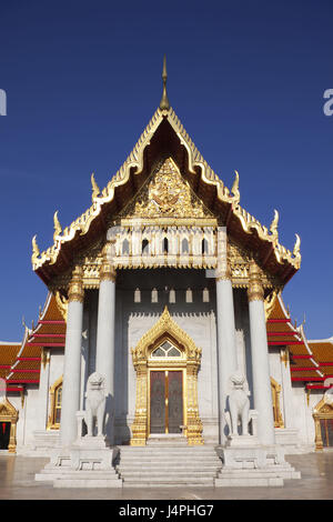 Thailand, Bangkok, Marmor-Tempel, Wat Benchamabophit, Detail, Stockfoto