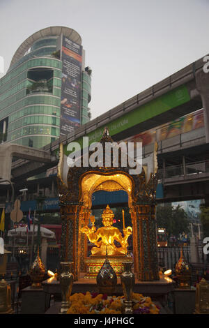 Thailand, Bangkok, Erawan-Schrein, Stockfoto