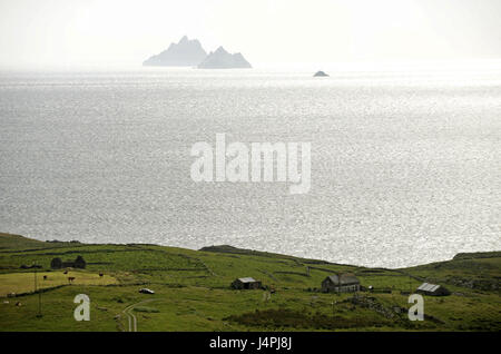 Irland, Munster, County Kerry, Ring of Kerry, Küste, Stockfoto