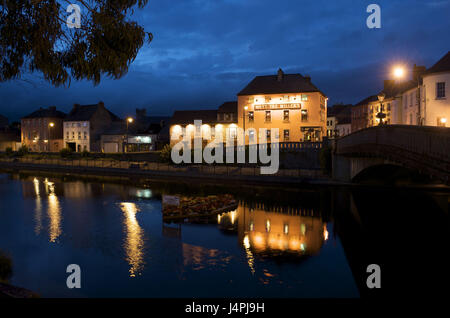 Irland, Leinster, Grafschaft Kilkenny, Kilkenny, Fluss Nore, Stockfoto