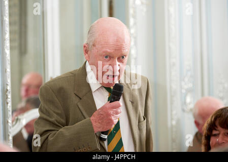 Edward Enfield in den Oldie literarische Mittagessen 09-05-17 Stockfoto