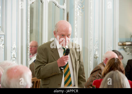 Edward Enfield in den Oldie literarische Mittagessen 09-05-17 Stockfoto