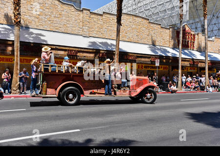 Las Vegas, Nevada, 13. Mai 2017 - Helldorado Tage Parade am Samstag, 13. Mai 2017 in Downtown Las Vegas statt. Foto: Ken Howard/Alamy Live-Nachrichten Stockfoto