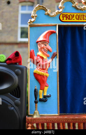 Covent Garden, London, UK. 14. Mai 2017. Das jährliche Covent Garden können Fayre und Puppentheater-Festival feiert Herr Punch. Bildnachweis: Matthew Chattle/Alamy Live-Nachrichten Stockfoto