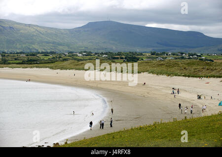 Irland, Connacht, county Sligo, Mullaghmore Head, Strand, Stockfoto