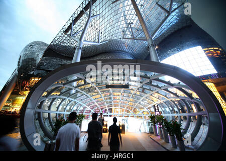 Singapur, Insel, Stadt, Orchard Road, shopping Street, Einkaufen, Alltag, Wirtschaft, Zentrum, Shopping Center, Einkaufszentrum, Architektur, Moderning, ION, Stockfoto