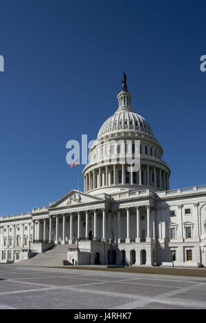 USA, Washington City, The Capitol, Stockfoto