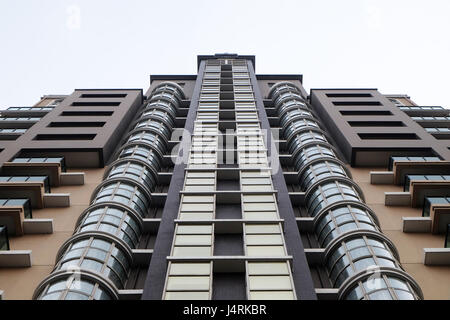 Dorsett Hotel Shanghai im Pudong district gegenüberliegenden Century Park, am 26. Februar 2016 in Shanghai, China. Stockfoto