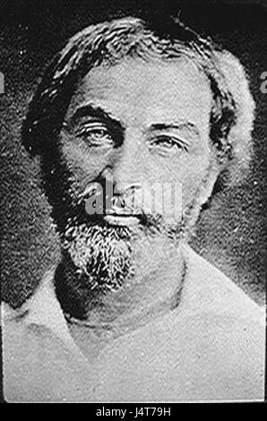 Walt Whitman 1854 rev Stockfoto