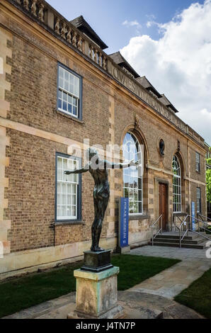 Eintritt in das Polar Museum auf das Scott Polar Research Institute, Teil der University of Cambridge Stockfoto