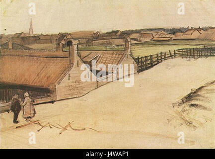 Ansicht von Scheveningen Stockfoto