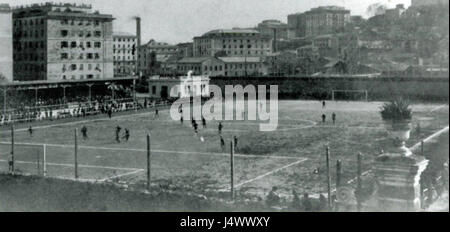 Vista-Stadio Luigi Ferraris 1911 Stockfoto