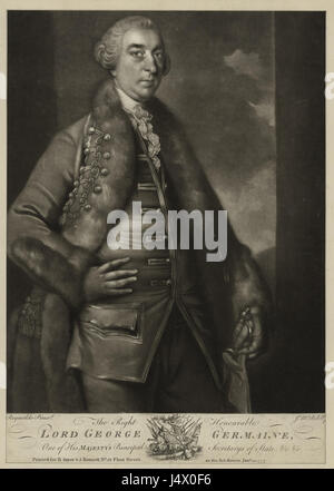 Die richtige ehrenwerten Herrn George Germaine (NYPL NYPG94 F149 419929) Stockfoto