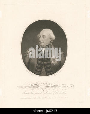 Die meisten Adligen Marquis Charles Cornwallis (NYPL b12610610 424855) Stockfoto