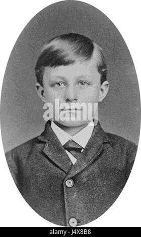 Wilbur Wright Kind Stockfoto
