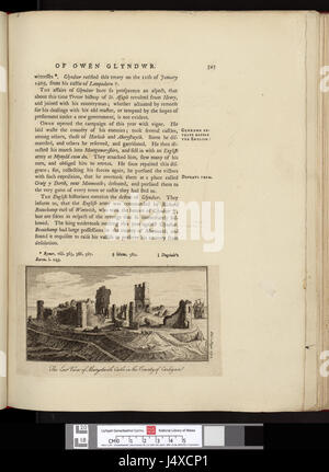 „A Tour in Wales“ von Thomas Pennant ist ein Reisebericht, der die walisische Landschaft und ihre kulturelle, natürliche und historische Bedeutung erforscht. Diese Arbeit bietet eine detaillierte Darstellung von Wales im 18. Jahrhundert. Stockfoto