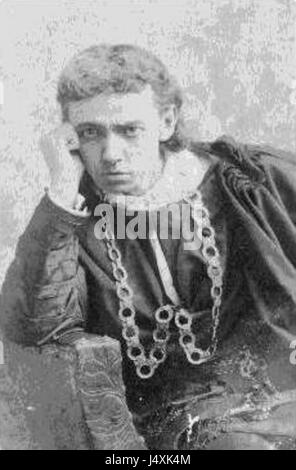 Walker Whiteside war ein prominenter amerikanischer Schauspieler, der für seine Theaterrollen während des späten 19. Und frühen 20. Jahrhunderts bekannt war. Seine Beiträge zum amerikanischen Theater waren einflussreich und er wurde zu einer bemerkenswerten Figur in Bühnenproduktionen. Stockfoto