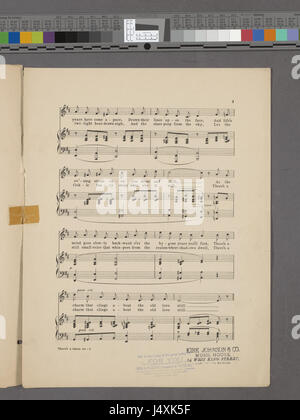 Es geht ein Zauber von die alte Liebe noch (NYPL Hades 1937609 2003606) Stockfoto