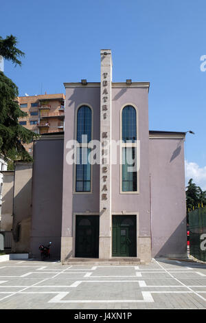 Nationaltheater, Rruga Sermedin Toptani in Tirana, Albanien am 27. September 2016. Stockfoto