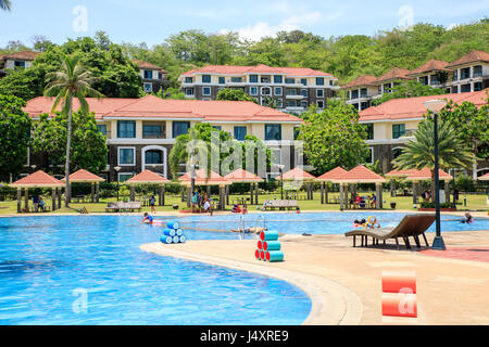 Canyon Cove Resort in Nasugbu, Batangas, Philippinen Stockfoto