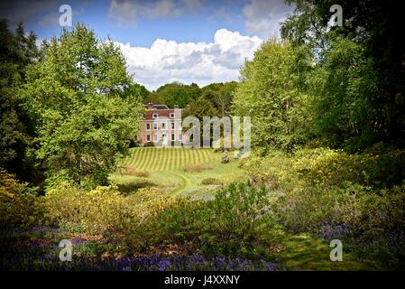 UK Groombridge, Tunbridge Wells, East Sussex Penns in den Felsen. eine frühe 18. Jahrhundert Haus und Garten, gebaut für die Familie von William Penn.. Stockfoto