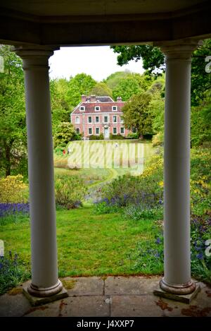 UK Groombridge, Tunbridge Wells, East Sussex Penns in den Felsen. eine frühe 18. Jahrhundert Haus und Garten, gebaut für die Familie von William Penn.. Stockfoto