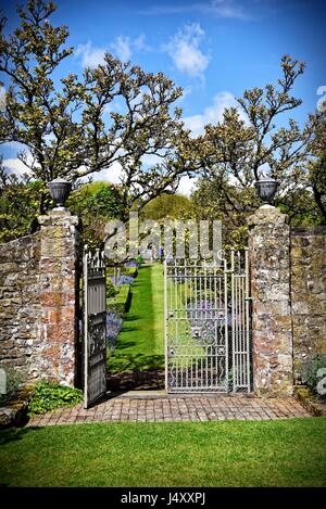 UK Groombridge, Tunbridge Wells, East Sussex Penns in den Felsen. eine frühe 18. Jahrhundert Haus und Garten, gebaut für die Familie von William Penn.. Stockfoto