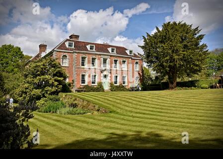 UK Groombridge, Tunbridge Wells, East Sussex Penns in den Felsen. eine frühe 18. Jahrhundert Haus und Garten, gebaut für die Familie von William Penn.. Stockfoto