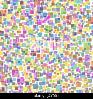 Farbige Quadrate nahtlose Muster Stock Vektor