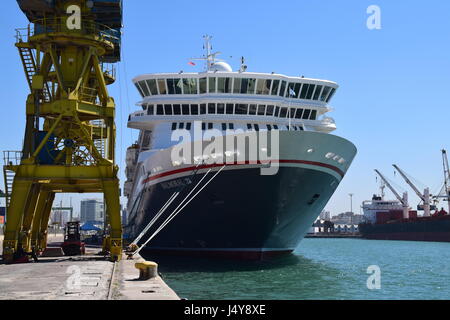 MS Balmoral, Fred Olsen Cruise Lines, im Hafen, Casablanca, Marokko Stockfoto