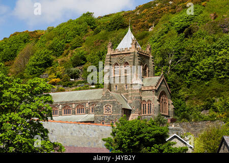 St Johns Kirche Barmouth Gwynedd Wales UK Stockfoto