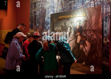 Washingtons Mount Vernon Museum and Education Center - Alexandria, Virginia, Vereinigte Staaten Stockfoto