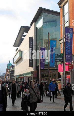 Debenhams Kaufhaus Shop, Stadtzentrum Henry Street, Dublin, Irland, Irland Stockfoto