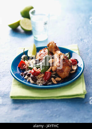 Spicey Huhn (Jamaican Jerk) Stockfoto