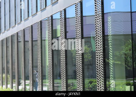 Der neue Campus Nord Residential Commons an der University of Chicago, entworfen von Jeanne Gang Stockfoto