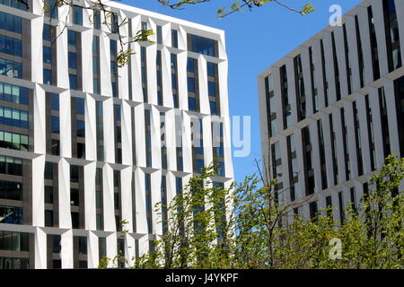 Der neue Campus Nord Residential Commons an der University of Chicago, entworfen von Jeanne Gang Stockfoto