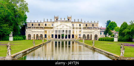 Villa Pisani Teich Brenta Fluss enedig Provinz Italien Stockfoto