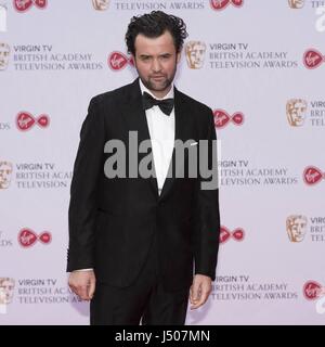 Daniel Mays nimmt die Jungfrau TV British Academy Television Awards in der Royal Festival Hall. London, UK. 14.05.2017 | weltweite Nutzung Stockfoto