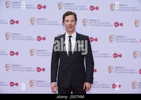 London, Vereinigtes Königreich von Großbritannien und Nordirland. 14. Mai 2017. Benedict Cumberbatch besucht die Jungfrau TV British Academy Television Awards in der Royal Festival Hall. London, UK. 14.05.2017 | Nutzung weltweit Credit: Dpa/Alamy Live-Nachrichten Stockfoto