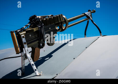 Ein Replikat Nieport XI Doppeldecker auf dem Display an der Shearwater Luftfahrtmuseum in der Nähe von Halifax, Nova Scotia, Kanada. Stockfoto