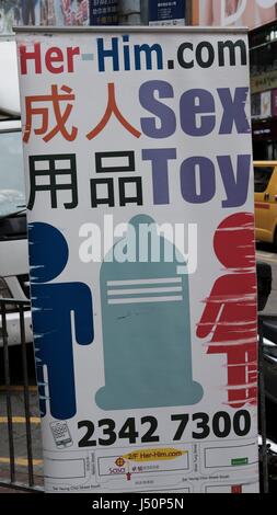 Obststand Händler Apliu Street, Sham Shui Po Hong Kong Stockfoto