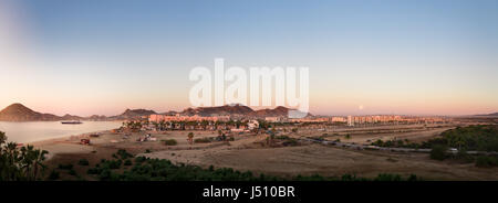 Panorama der Innenstadt von Cabo San Lucas, einschließlich den Hafen. Stockfoto