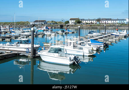 Burry Port Hafen Carmarthenshire South Wales Stockfoto